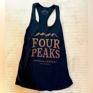 Four Peaks Brewing Company Arizona Brewery Racerback Tank mountain sunset ombré